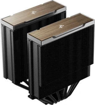 Устройство охлаждения(кулер) Deepcool AK620 G2 Soc-AM5/AM4/1200/1700/1851 черный/коричневый 4-pin 28.87dB Al+Cu 260W 1386gr Ret (R-AK620G2-BKNNMN-GJD) - купить недорого с доставкой в интернет-магазине