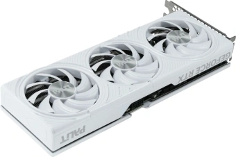 Видеокарта Palit PCI-E 5.0 PA-RTX5070 WHITE OC NVIDIA GeForce RTX 5070 12Gb 192bit GDDR7 2325/28000 HDMIx1 DPx3 HDCP Ret - купить недорого с доставкой в интернет-магазине