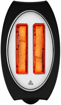 Тостер Kitfort КТ-6248 800Вт нержавеющая сталь/черный - купить недорого с доставкой в интернет-магазине