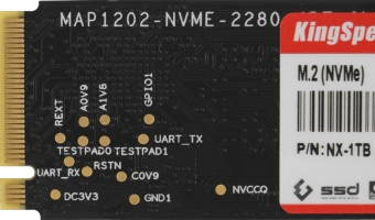 Накопитель SSD Kingspec PCIe 3.0 x4 1TB NX-1TB M.2 2280 0.9 DWPD - купить недорого с доставкой в интернет-магазине