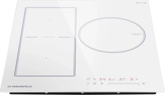 Индукционная варочная поверхность Maunfeld CVI453SBWH Inverter белый - купить недорого с доставкой в интернет-магазине