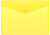 Конверт на кнопке Buro -PK120BU/YEL A4 пластик 0.12мм желтый - купить недорого с доставкой в интернет-магазине