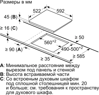 Варочная поверхность Bosch PKE612FA2E белый - купить недорого с доставкой в интернет-магазине