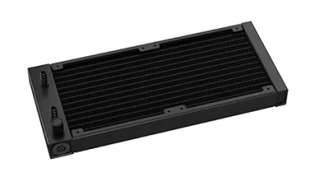 Система водяного охлаждения Deepcool LE500 RGB Soc-AM5/AM4/1200/1700/1851 черный 4-pin 18-33dB Al 220W 1238gr Ret (R-LE500-BKLNMC-G-1) - купить недорого с доставкой в интернет-магазине