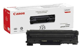 Картридж лазерный Canon 725 3484B002 черный (1600стр.) для Canon LBP6000/LBP6020/LBP6020B/LBP6030/LBP6030B/LBP6030w/MF3010 - купить недорого с доставкой в интернет-магазине