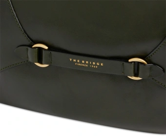 Сумка хобо The Bridge Isabella 04502501/I2 темно-зеленая натур.кожа - купить недорого с доставкой в интернет-магазине