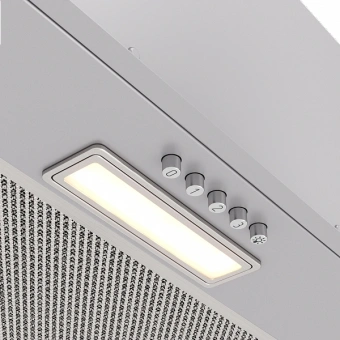 Вытяжка встраиваемая Elikor 60П-500-К3Д хром управление: кнопочное (1 мотор) - купить недорого с доставкой в интернет-магазине