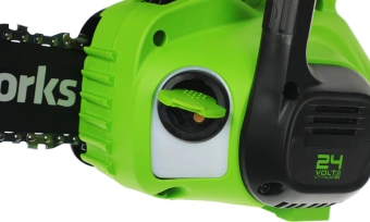 Цепная пила Greenworks G24CS25K4 аккум. дл.шины:10" (25cm) 1аккум. 4Ач (2007707UB) - купить недорого с доставкой в интернет-магазине