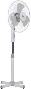 Вентилятор напольный Oasis VF-40PWG 40Вт скоростей:3 белый/серый - купить недорого с доставкой в интернет-магазине