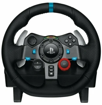 Руль Logitech G29 14кноп. (с педалями) черный - купить недорого с доставкой в интернет-магазине