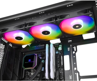 Система водяного охлаждения Thermalright Frozen Prism 360 ARGB Soc-AM5/AM4/1151/1200/2066/1700 черный 4-pin 27dB Al Ret (F-PRISM-360-BL-ARGB) - купить недорого с доставкой в интернет-магазине