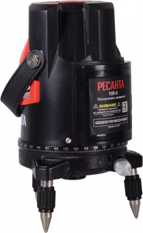 Нивелир лазерн. Ресанта ПЛ-3 2кл.лаз. 635нм цв.луч. красный 3луч. (61/10/518) - купить недорого с доставкой в интернет-магазине