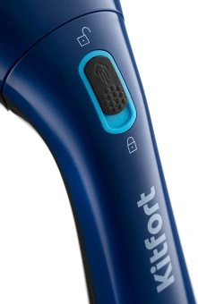 Отпариватель ручной Kitfort КТ-987 1200Вт черный/синий - купить недорого с доставкой в интернет-магазине