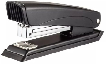 Степлер Kw-Trio 055C4BLACK 24/6 26/6 (20листов) встроенный антистеплер черный 100скоб металл/пластик закрытый/открытый/прямой коробка - купить недорого с доставкой в интернет-магазине