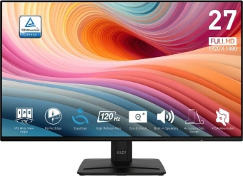 Монитор MSI 27" Pro MP271A E2 черный IPS LED 16:9 HDMI M/M матовая 300cd 178гр/178гр 1920x1080 120Hz VGA DP FHD 3.82кг - купить недорого с доставкой в интернет-магазине