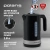 Чайник электрический Polaris PWK 1803C 1.8л. 2200Вт черный корпус: пластик - купить недорого с доставкой в интернет-магазине