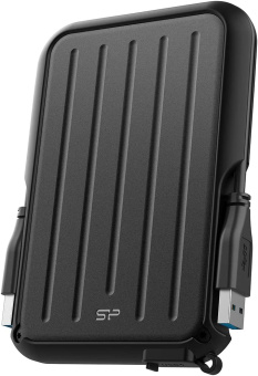 Жесткий диск Silicon Power USB 3.0 1TB SP010TBPHD66SS3K Armor A66 2.5" черный - купить недорого с доставкой в интернет-магазине