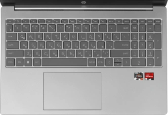 Ноутбук HP 15-fc0024ny Ryzen 7 7730U 16Gb SSD512Gb AMD Radeon Graphics 15.6" IPS FHD (1920x1080) FreeDOS silver WiFi BT Cam (B8AX0EA) - купить недорого с доставкой в интернет-магазине