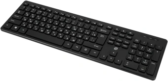 Клавиатура Оклик K733 черный USB slim Multimedia - купить недорого с доставкой в интернет-магазине