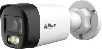 Камера видеонаблюдения аналоговая Dahua DH-HAC-HFW1801RLP-IL-T-0280B 2.8-2.8мм HD-CVI HD-TVI цв. корп.:белый - купить недорого с доставкой в интернет-магазине