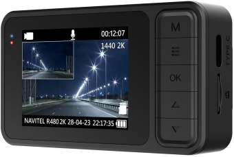 Видеорегистратор Navitel R480 2K черный 1440x2560 1440p 160гр. CV7327 - купить недорого с доставкой в интернет-магазине