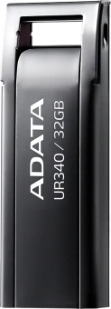 Флеш Диск A-Data 32GB UR340 AROY-UR340-32GBK USB3.2 черный - купить недорого с доставкой в интернет-магазине