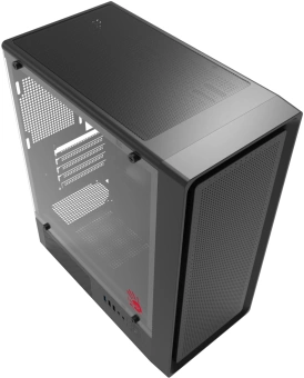 Корпус Bloody BD-CC118 черный без БП mATX 8x120mm 2xUSB2.0 1xUSB3.0 audio bott PSU - купить недорого с доставкой в интернет-магазине
