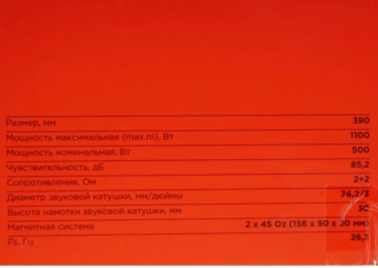 Сабвуфер автомобильный Ural ТТ 15 КР 500Вт пассивный (38см/15") - купить недорого с доставкой в интернет-магазине
