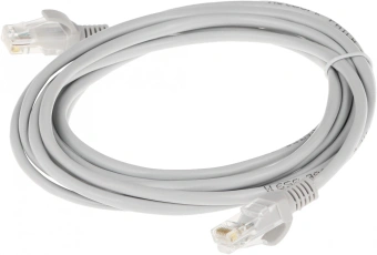 Патч-корд Premier 5-970 3.0 1Гбит/с UTP 4 пары cat.5E CCA molded 3м серый RJ-45 (m)-RJ-45 (m) - купить недорого с доставкой в интернет-магазине