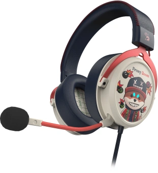 Наушники с микрофоном A4Tech Bloody M595 Proxy Boom бежевый/черный 2.3м мониторные USB оголовье (M595) - купить недорого с доставкой в интернет-магазине