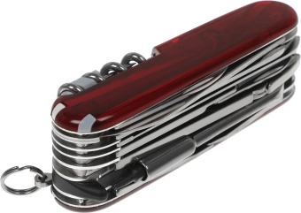 Нож перочинный Victorinox CyberTool L (1.7775.T) 91мм 39функц. красный полупрозрачный карт.коробка - купить недорого с доставкой в интернет-магазине