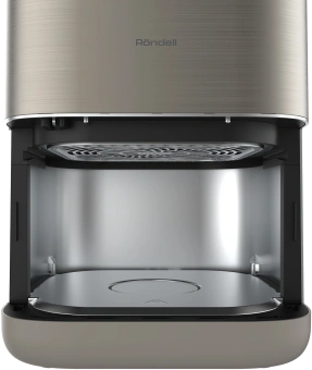 Аэрогриль Rondell RDE-AF555 1800Вт шампань/черный - купить недорого с доставкой в интернет-магазине