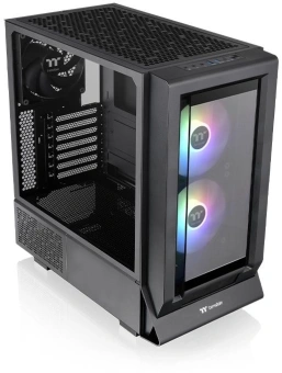 Корпус Thermaltake Ceres 350 MX черный без БП E-ATX 2x140mm 2xUSB3.0 audio bott PSU - купить недорого с доставкой в интернет-магазине