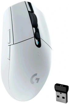 Мышь Logitech G304 Lightspeed белый оптическая 12000dpi беспров. USB 5but (910-005294) - купить недорого с доставкой в интернет-магазине
