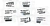 Комплект роликов Cactus CS-BRA-HP-LJ4250 (RM1-0699(1)/RL1-0007(1)/RM1-0036(2)/RL1-0019(1)/RM1-0037-(4)) для HP LJ 4200/4250/4300/4350