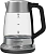 Чайник электрический Polaris PWK 1775CGLD 1.7л. 1850Вт серебристый/черный корпус: нержавеющая сталь/стекло/пластик