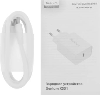 Сетевое зар./устр. Xenium X331 33W 3A+2.5A+2A+1.5A универсальное белый (CCX331CW/00) - купить недорого с доставкой в интернет-магазине