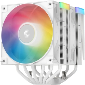 Устройство охлаждения(кулер) Deepcool AG620 Wh V2 ARGB Soc-AM5/AM4/1200/1700/1851 белый 4-pin 15-29.4dB Al+Cu 260W 1330gr Ret (R-AG620-WHAMMN-GJD) - купить недорого с доставкой в интернет-магазине