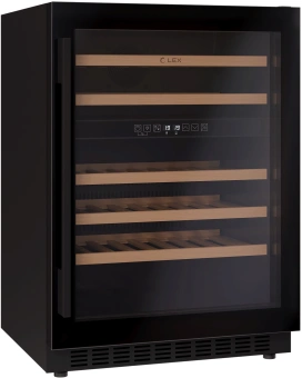 Винный шкаф Lex LWD6046BL dual zone 1-нокамерн. черный - купить недорого с доставкой в интернет-магазине