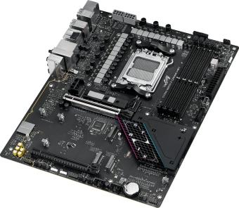 Материнская плата Asus ROG STRIX B850-F GAMING WIFI SocketAM5 AMD B850 4xDDR5 ATX AC`97 8ch(7.1) 2.5Gg RAID+HDMI+DP - купить недорого с доставкой в интернет-магазине