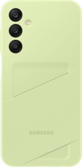 Чехол (клип-кейс) Samsung для Samsung Galaxy A25 Card Slot Case A25 лайм (EF-OA256TMEGRU) - купить недорого с доставкой в интернет-магазине