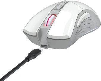 Мышь A4Tech Bloody R90 Plus белый оптическая 5000dpi беспров. USB 7but (R90 PLUS GREUISH WHITE) - купить недорого с доставкой в интернет-магазине