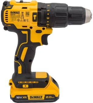 Дрель-шуруповерт DeWalt DCD778D2T-QW 340Вт аккум. патрон:быстрозажимной (кейс в комплекте) - купить недорого с доставкой в интернет-магазине