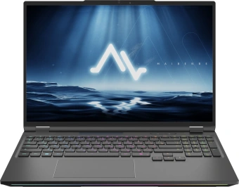 Ноутбук Maibenben X16E-R99558 Ryzen 9 9955HX 32Gb SSD2Tb NVIDIA GeForce RTX5080 16Gb 16" IPS QHD (2560x1440) Windows 11 black WiFi BT Cam 4100mAh (X16E-R99558NQSHBRE0) - купить недорого с доставкой в интернет-магазине