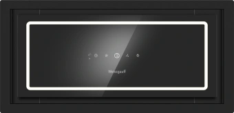 Вытяжка встраиваемая Weissgauff Quadra 600 Touch черный управление: сенсорное (1 мотор) - купить недорого с доставкой в интернет-магазине