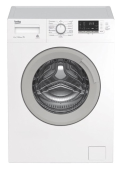 Стиральная машина Beko WSRE6H612ZAWI класс: A-10% загр.фронтальная макс.:6.5кг белый инвертер - купить недорого с доставкой в интернет-магазине