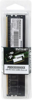 Память DDR4 8GB 2666MHz Patriot PSD48G26662 Signature RTL PC4-21300 CL19 DIMM UDIMM 288-pin 1.2В single rank Ret - купить недорого с доставкой в интернет-магазине
