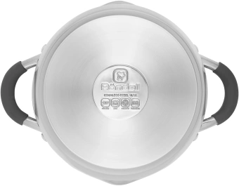 Кастрюля Rondell Flamme RDS-023 2.3л. d=18см (с крышкой) стальной - купить недорого с доставкой в интернет-магазине