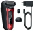 Бритва сетчатая Braun Series 6 61-R1200S реж.эл.:3 питан.:аккум. красный/черный - купить недорого с доставкой в интернет-магазине