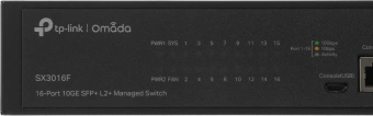 Коммутатор TP-Link SX3016F (L2+) 16SFP+ управляемый - купить недорого с доставкой в интернет-магазине